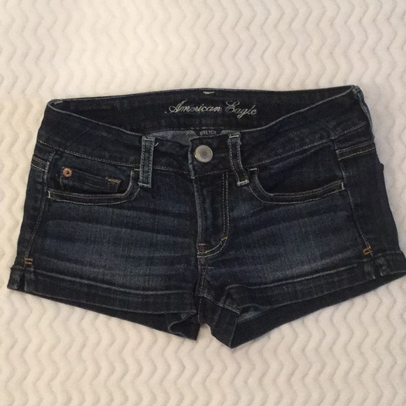 American Eagle Outfitters Pants - AMERICAN EAGLE denim shorts size 00